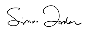 Simon Jordan signature